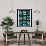 Forget Mistake Remember Lesson Premium Motivational Quotes Photo Frame