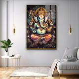 Lord Ganesha Acrylic Wall Paintings