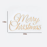 Merry Christmas Text LED Neon Light (Available in Multiple Colors)