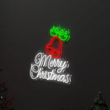 Merry Christmas Bell LED Neon Light