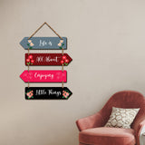 Inspirational & Motivational Quotes MDF Wooden Wall Hanging