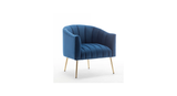 Blue Jella Accent Chair