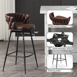 Dark Brown Presley Bar Stool