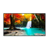 Elegant Waterfall Nature Scenery of Colorful Canvas Wall Paintings & Arts