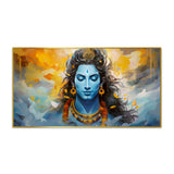 Premium Lord Shiva Meditation Abstract Wall Paintings