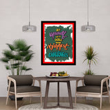 Set Yourself Tackle Your Biggest Challenges Premium Motivational Quotes Photo Frame