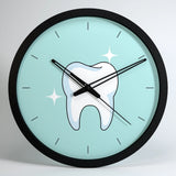 Shiny Tooth Dentist Office Wall Clock