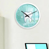 Shiny Tooth Dentist Office Wall Clock