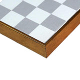 Luxury Acrylic Wall Painting – White Blossoms with Gold Accents