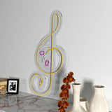 Music Note Neon LED Light