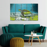 Box Turtle Canvas Wall Painting