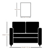 Colorful Rainy Season / Beautiful Design Canvas Printed Painting Stretched on Wood Bars 61 x 41cm