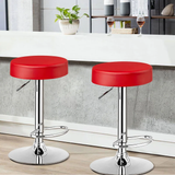 Red Linon Bar Stool
