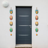 Set of 2 Wall & Door Wooden Hangings