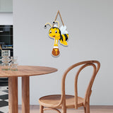 Honey Bee Decorative Wooden Wall Hanging