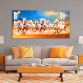 Horse Acrylic Wall Painting for Office – Professional Equestrian Wall Art