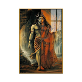 Lord Shiva Acrylic Wall Painting – Elegant Décor for Bedroom and Pooja Room