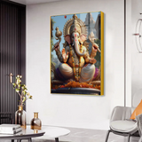 Spiritual Ganesha Acrylic Wall Paintings & Arts