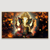 Lord Ganesha Canvas Wall Paintings