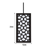Elegant Circular Pattern Pendant for Home Décor