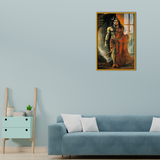Lord Shiva Acrylic Wall Painting – Elegant Décor for Bedroom and Pooja Room