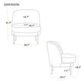 Grey Addaly Accent Chair