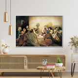 Radiant Messiah Jesus Canvas Printed Wall Paintings for Living Room, Meditation Room, Bedroom, Churches, Hospitals