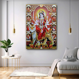 Sacred Durga Mata Decorative Acrylic Wall Art