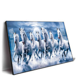 Classic Horse Acrylic Wall Painting – Timeless Horse Wall Art