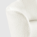 .White Collin Accent Chair