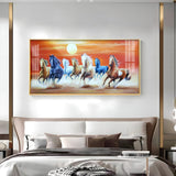 Horse Acrylic Wall Painting with Frame – Ready to Hang Wall Art