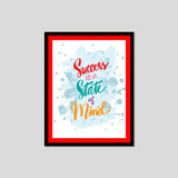 Success Is A Late Mind Premium Motivational Quotes Photo Frame