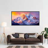 Premium Nature Theme Beautiful Canvas Printed Mountain Wall Paintings & Arts