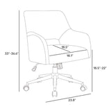 White Lotsee Task Chair