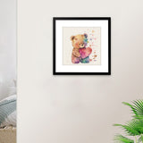 Soulful Strokes: Love in Photo Frame Art