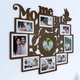 Moments Dark Brown Hanging Photo Frame