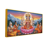 Goddess Gayatri Mata with Rishis Hindu Religious Wall Paintings