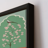 Indian Ethnic Traditional Artwork Canvas Framed Painting Traditional Wall Art Large Size Perfect For Living Rooms, Bedrooms, and Office Spaces