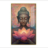 Beautiful Buddha Acrylic Wall Paintings For Home, Office and Hotel