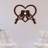 Pair of Bird Design Shadow Lamp