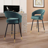 Green Mixoy Bar Stool