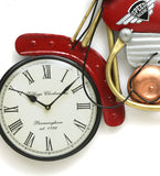 Snowy Bike With Watch