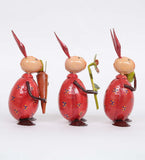 Rabbit Small Egg Animal Figurine, Set of 3 table decor