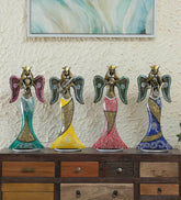 Angel Doll Set of 4 table decor