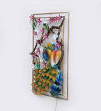 Peacock On Tree Wall Decor