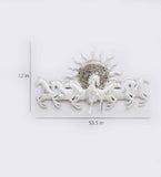 Big Seven Horse Wall Decor