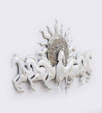 Small Seven Horse Wall Decor