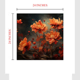 Garden Escape Tranquil Flower Paintings