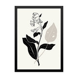 Floral Nature Inspired Botanical Prints Phot Framed Wall Art