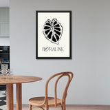 Botanical Art Prints Leaf Wall Decorative Photo Frame for Home and Office